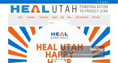 Desktop Screenshot of healutah.org